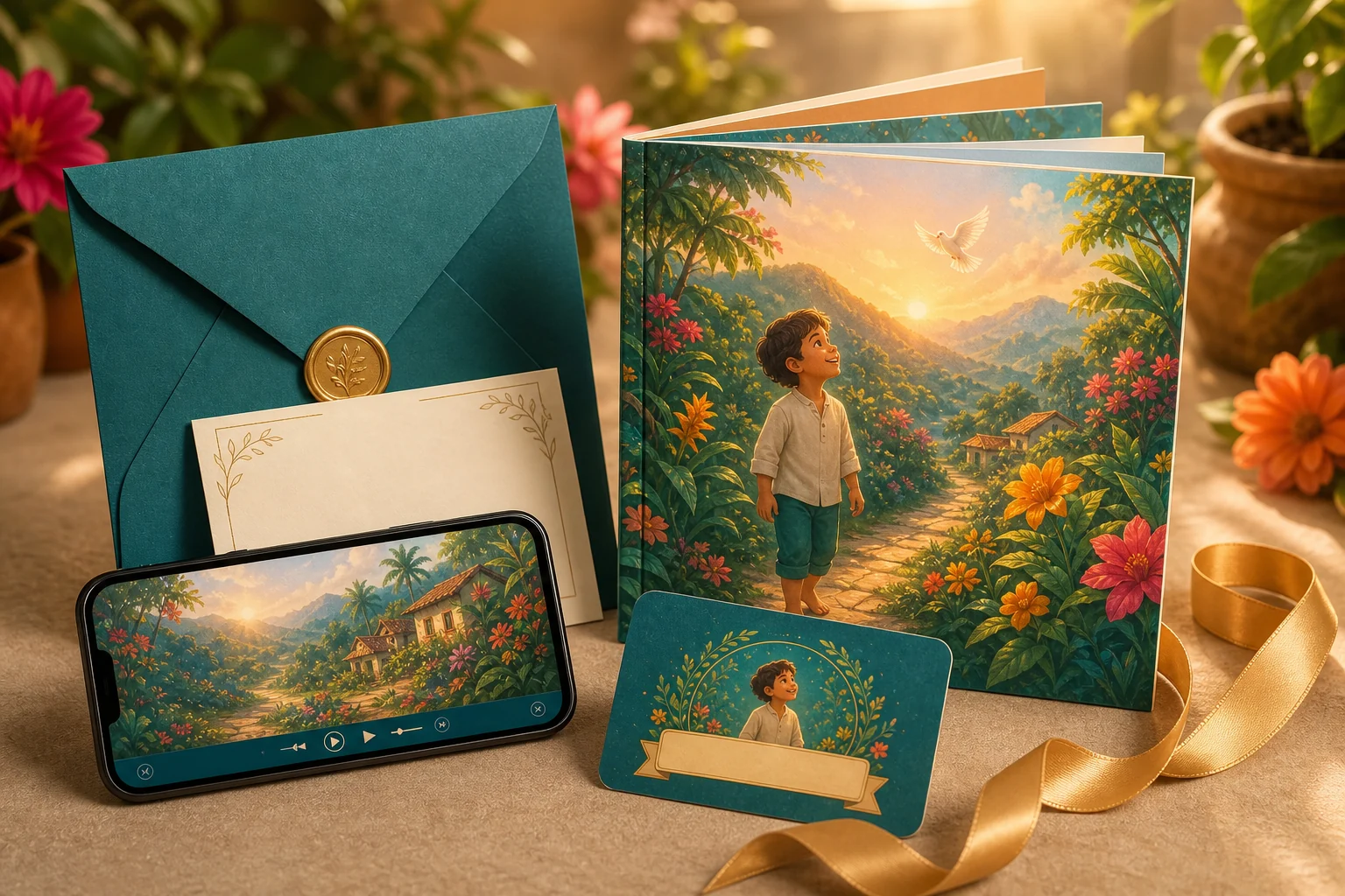 Cuentos Benditos personalized storybook gift experience